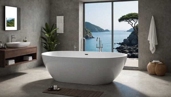Découvrez la baignoire ilot thalassor pour un luxe ultime